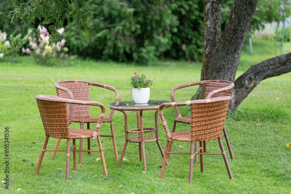 Obraz picnic in the garden