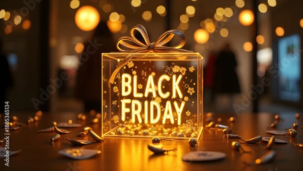 Fototapeta Black Friday sale