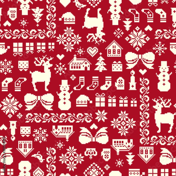 Obraz ノルディック柄,