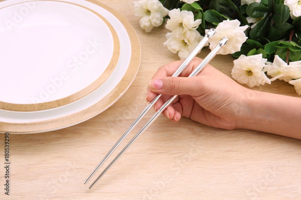 Obraz sliver tableware