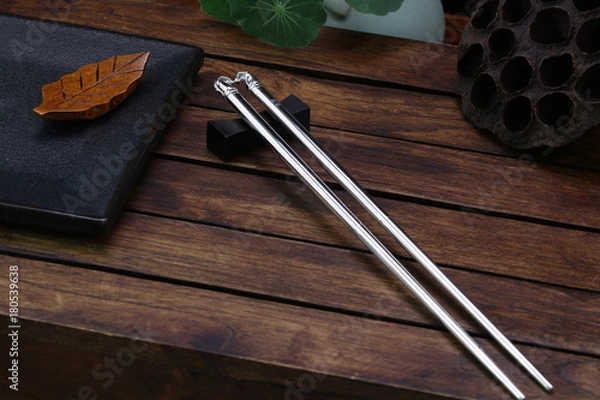 Obraz sliver tableware