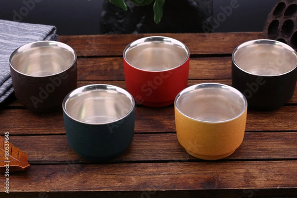 Obraz sliver tableware