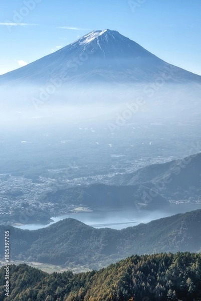 Fototapeta FUJIYAMAツインテラス遠景
