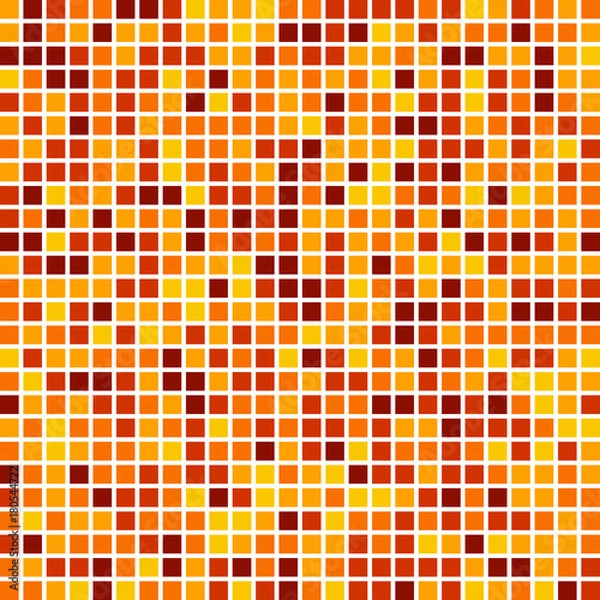 Fototapeta square mosaic color palette . color combo harmony