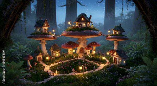 Obraz fairy tale castle