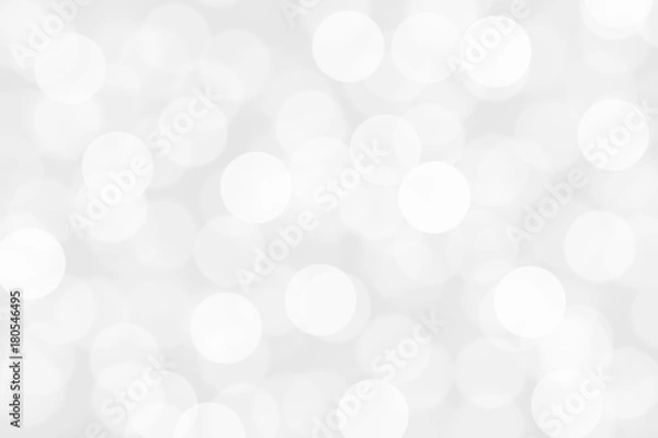 Fototapeta Gray and white bokeh from natural