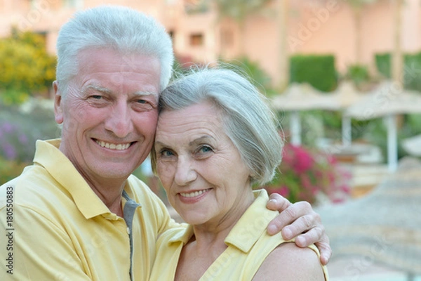 Obraz Happy senior couple 