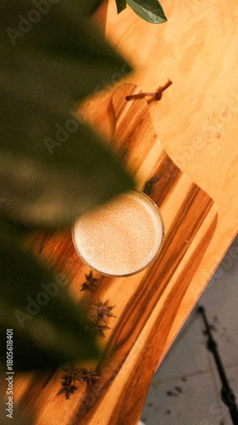 Obraz coffee cup on table