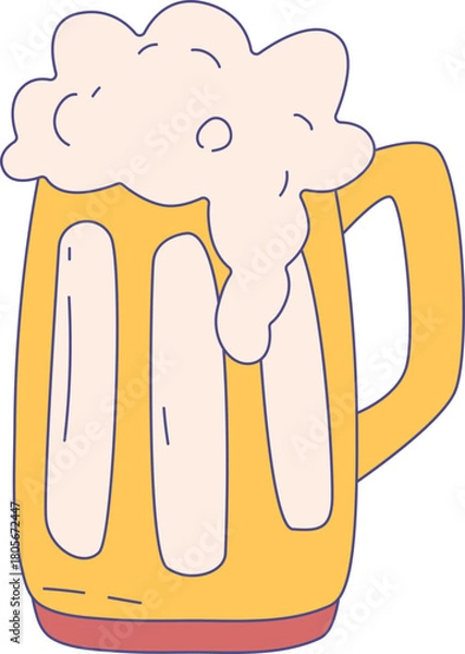 Obraz Beer Illustration