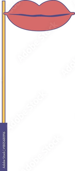 Obraz Lips Illustration