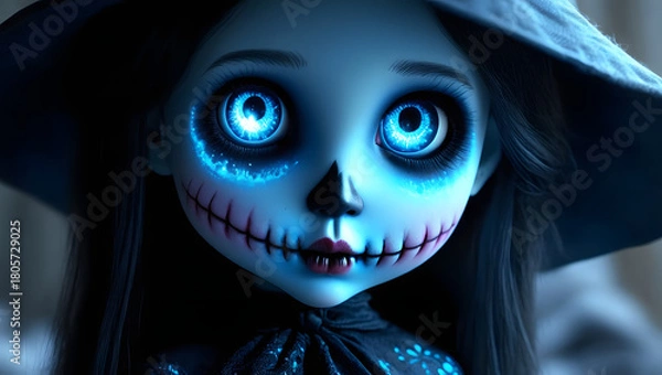 Obraz Sweet-Faced Halloween Doll