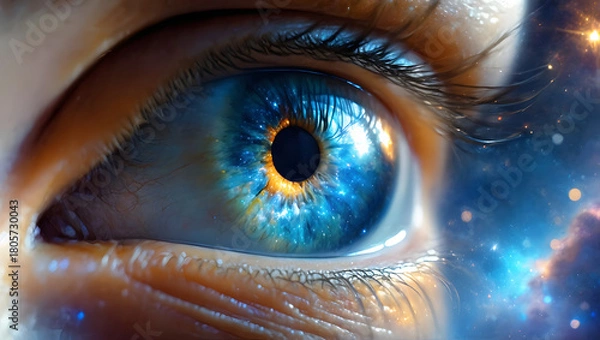 Obraz Cosmic Eye Gaze