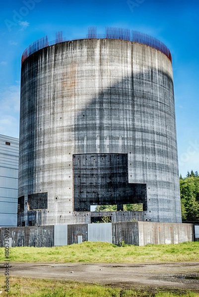 Obraz Unfinished Nuclear Containment Building