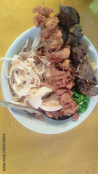 Obraz delicious chicken porridge