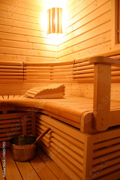 Obraz Modern sauna interior