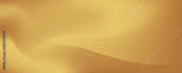 Fototapeta Gold abstract blurred gradient background. Vector illustration.