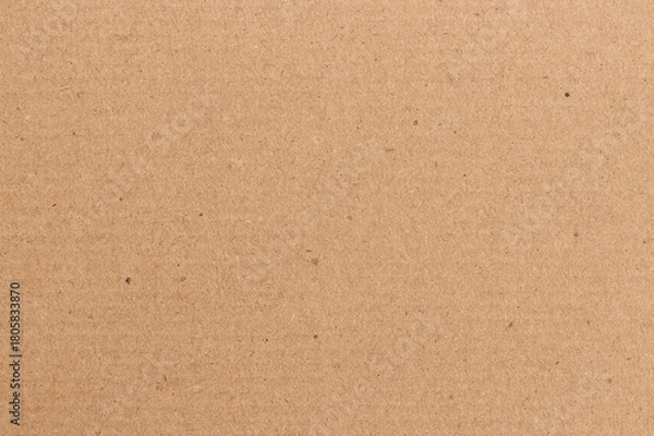 Fototapeta Brown cardboard sheet abstract background, texture of recycle paper box in old vintage pattern for design art work.