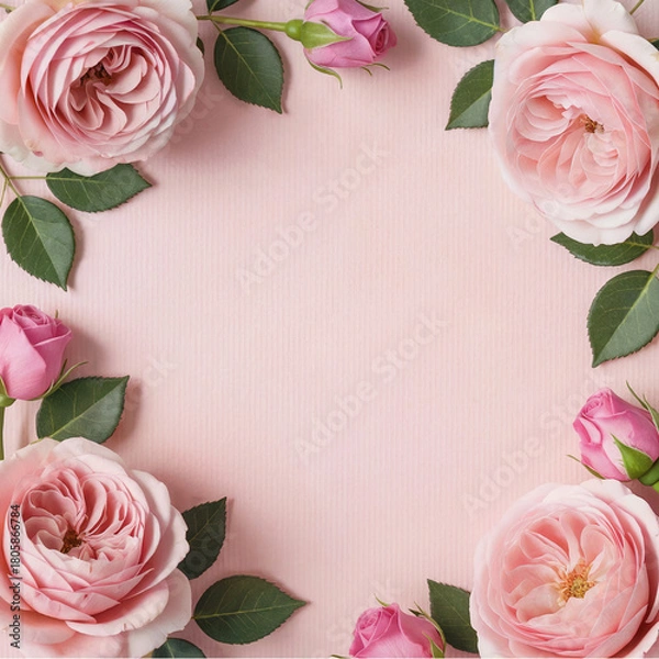 Fototapeta WebPink Valetine's day Digital Beckground