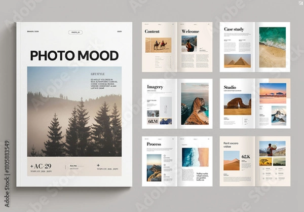 Obraz Photo Book Template