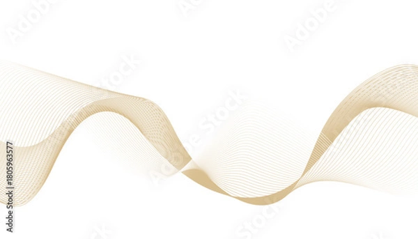 Obraz Wave Line Abstract Background