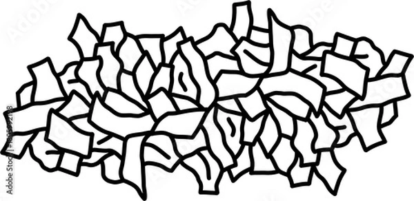 Obraz 가쓰오부시 흑백