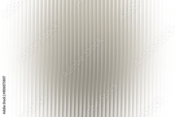 Obraz The subtle texture of vertical ribbed panels creates a minimalist and abstract background with a gentle gradient of light.