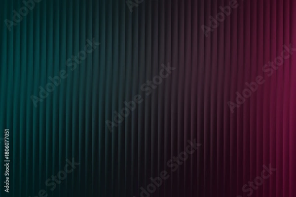 Obraz A textured background transitions from a deep teal to a rich magenta, featuring subtle vertical ridges that create a sense of depth and abstract visual interest.
