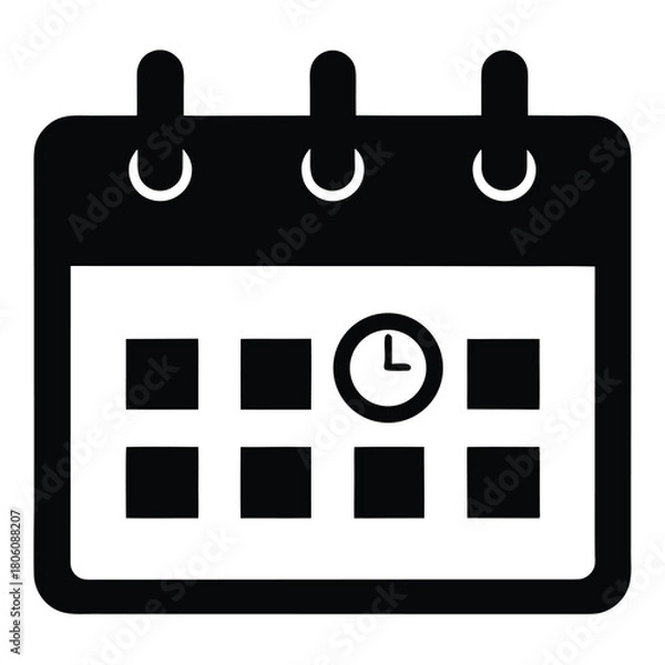 Fototapeta vector calendar icon