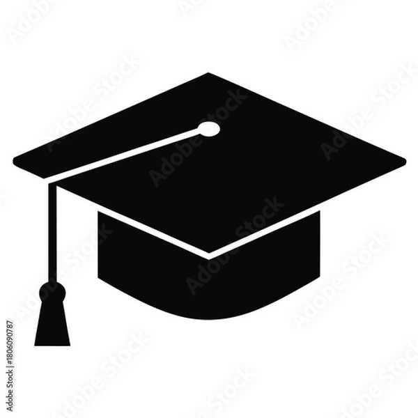 Obraz graduation cap icon
