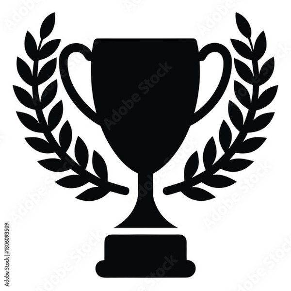 Obraz golden trophy cup