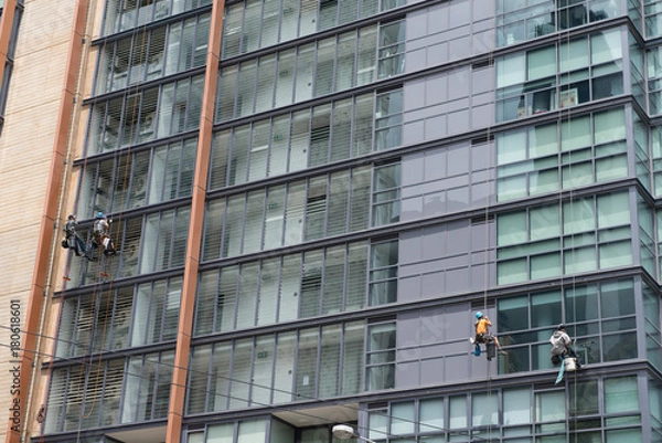 Fototapeta Cleaning Windows