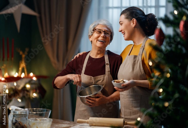 Obraz Cooking Christmas cooking