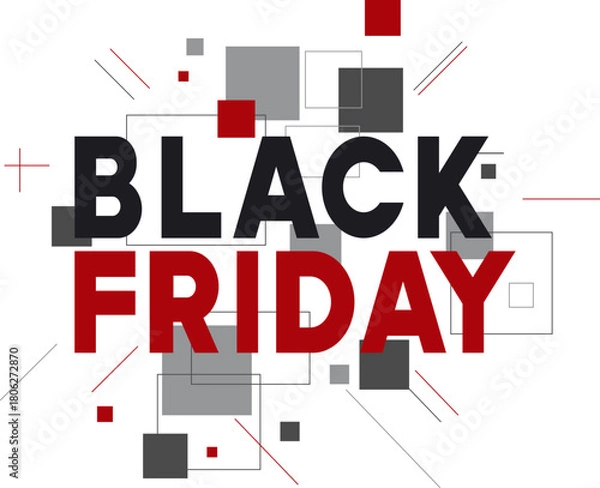 Fototapeta Black Friday, 블랙프라이데이	