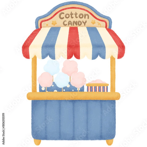 Fototapeta Cotton candy store 