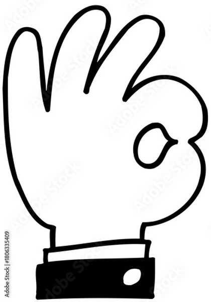 Obraz Visual Interpretation of Hand Movement