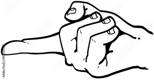 Obraz Visual Interpretation of Hand Movement