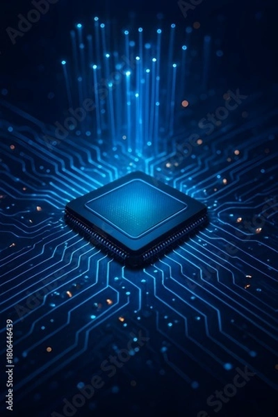 Fototapeta computer circuit board