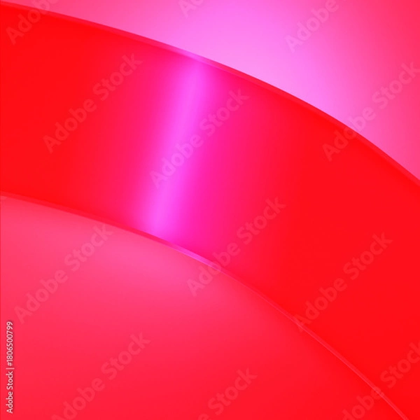 Fototapeta 부드러운 핑크 곡선