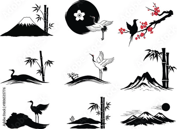 Fototapeta Vector file icon symbol for digital graphic design projects.