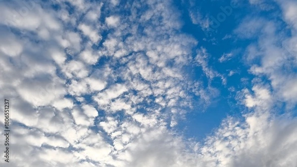 Fototapeta blue sky with clouds