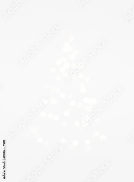 Obraz PNG Bokeh Overlay Lights with Transparent Background