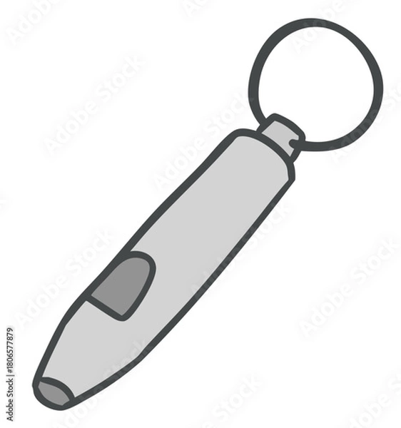 Obraz 熊対策など緊急時の登山用ホイッスル（笛）