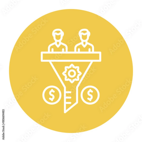 Obraz Conversion Rate Icon