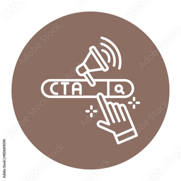 Obraz Cta Icon