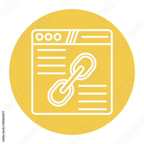 Obraz Hyperlink Icon