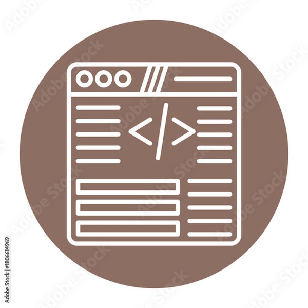 Obraz Meta Description Icon