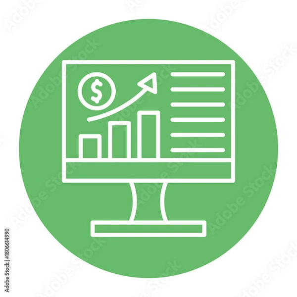 Obraz Paid Traffic Icon