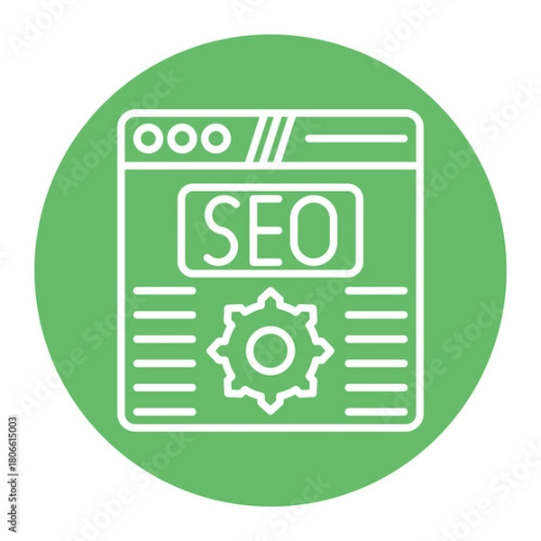 Obraz Seo Icon
