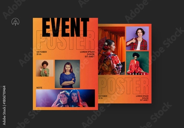 Obraz Event Poster Layout