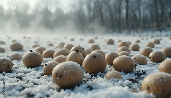Obraz easter eggs in a bowl